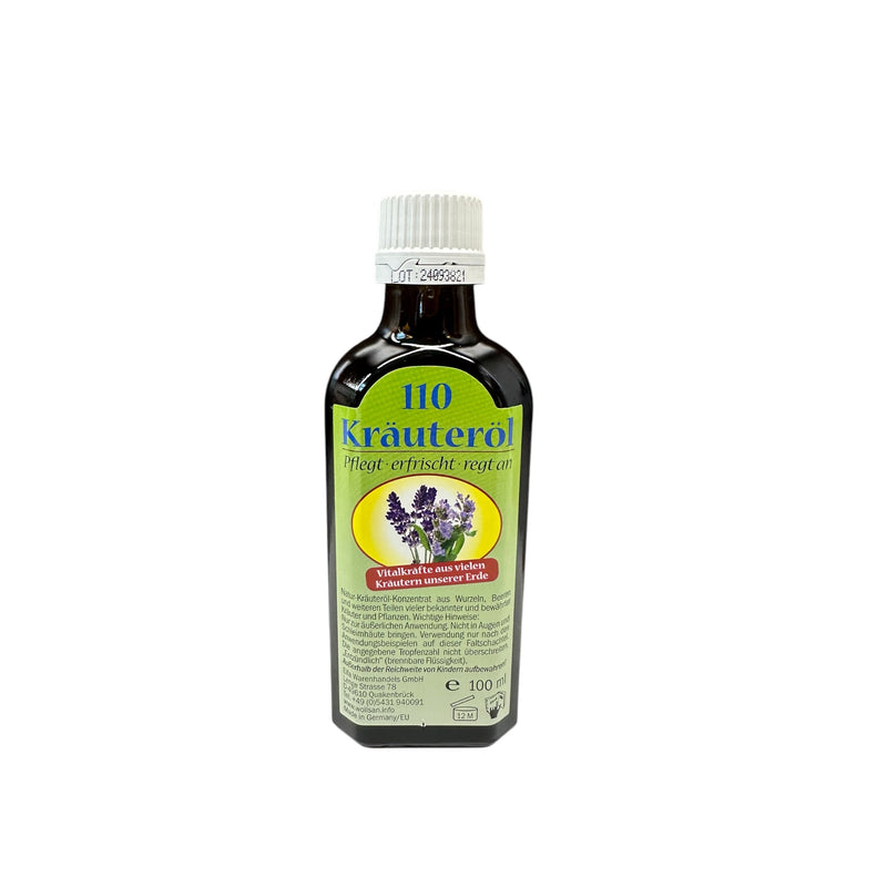 Laden Sie das Bild in Galerie -Viewer, 110 Kräuteröl, 100 ml