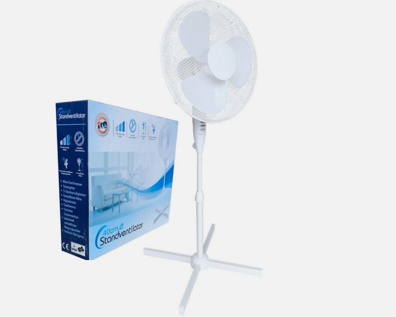 Laden Sie das Bild in Galerie -Viewer, Standventilator ito 3 Geschwindkeiten oszillierend verstellbare Höhe neigbar