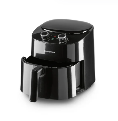 Laden Sie das Bild in Galerie -Viewer, GOURMETmaxx Heißluftfritteuse mechanisch 4,5 l