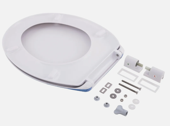 Laden Sie das Bild in Galerie -Viewer, aquaSu® Basic, WC-Sitz mit Motiv Leuchtturm, Duroplast Toilettendeckel mit Absenkautomatik, Belastbar bis 200 kg