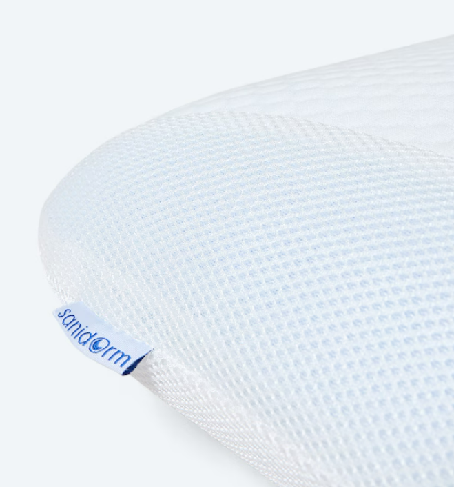Laden Sie das Bild in Galerie -Viewer, Sanidorm Reisekissen Air Foam + clean sleep 42x24 cm