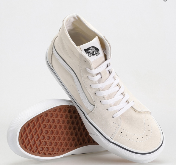 Laden Sie das Bild in Galerie -Viewer, Vans SK8-Hi Tapered Sportschuhe beige Gr. 40 Original und neu