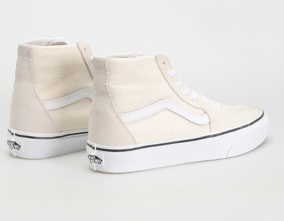 Laden Sie das Bild in Galerie -Viewer, Vans SK8-Hi Tapered Sportschuhe beige Gr. 40 Original und neu