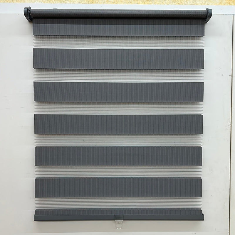 Laden Sie das Bild in Galerie -Viewer, Clever Fix Day & Night Rollo anthrazit - Die Mega Kiste