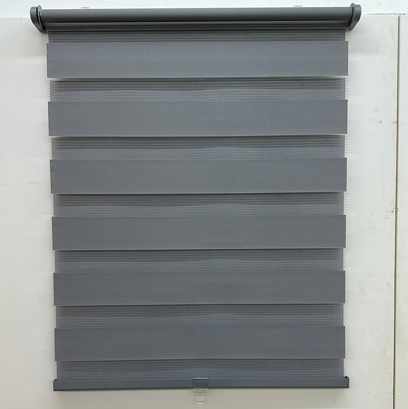 Laden Sie das Bild in Galerie -Viewer, Clever Fix Day & Night Rollo anthrazit - Die Mega Kiste