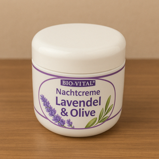 BIO-Vital – Lavendel & Olive Nachtcreme 125ml-Das Original