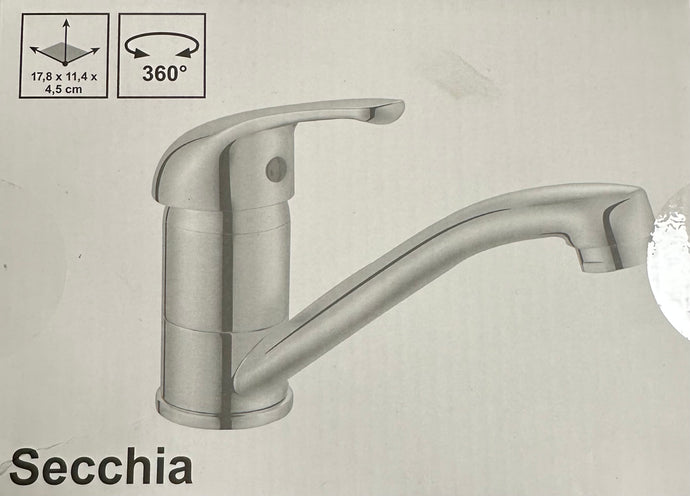 Einhebel-Waschtischarmatur Secchia Chrom ohne Excenter