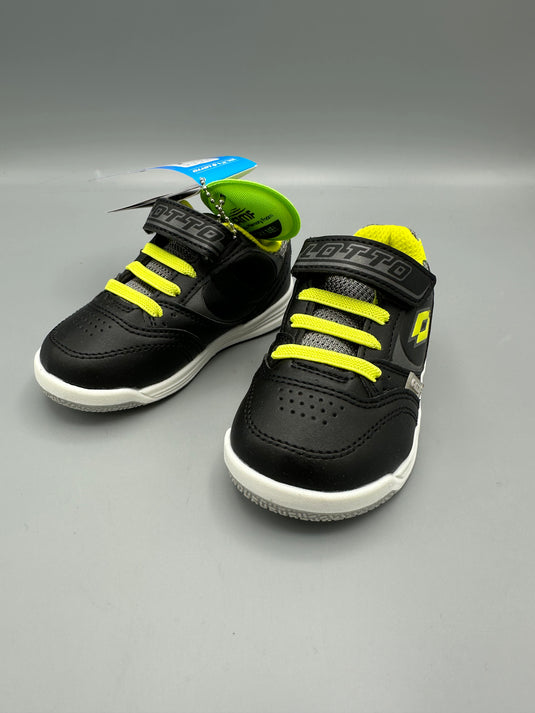 Lotto Kinder Sneaker Gr. 22 schwarz/gelb Original und neu