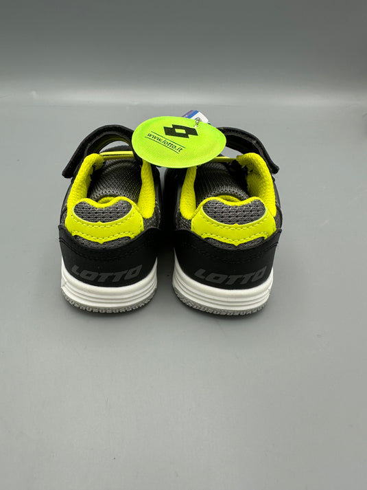 Lotto Kinder Sneaker Gr. 22 schwarz/gelb Original und neu