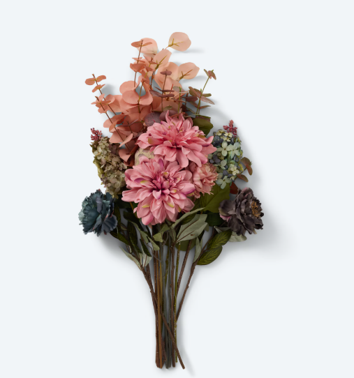 Armin Morbach Blumen-Arrangement im Seidenpapier