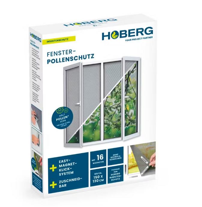 Hoberg Fenster-Pollenschutz 150 x 130 cm