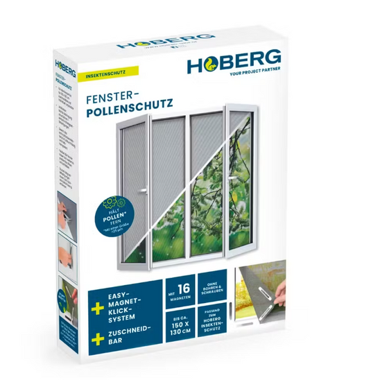 Hoberg Fenster-Pollenschutz 150 x 130 cm