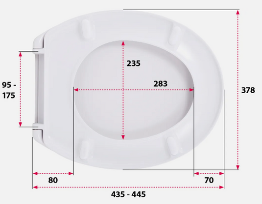aquaSu® Basic, WC-Sitz mit Motiv Seestern, Duroplast Toilettendeckel mit Absenkautomatik, Belastbar bis 200 kg