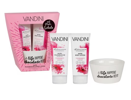 VANDINI Pflege-Geschenkset mit Müsslischale