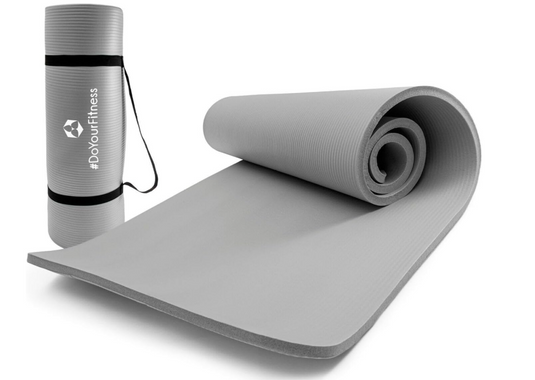 DoYourFitness Yogamatte rutschfest. Für Anfänger und Fortgeschrittene. Dicke von 0,8 cm bis 2 cm. Gelenkschonende Gymnastikmatte. 183 cm x 61 cm oder XXL 190 cm x 100 cm (Indoor/Outdoor geeignet)