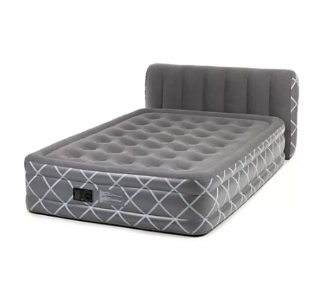BODYFLEX Luftbett mit Kopfteil & elektrischer Pumpe B.140, H.79, L.200cm