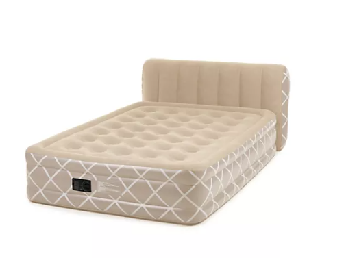 BODYFLEX Luftbett mit Kopfteil & elektrischer Pumpe B.140, H.79, L.200cm