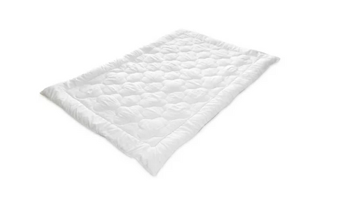 POLYSOFT Ganzjahredecke HeiQ MINT 4-Loch-Hohlfaser Wolkensteppung 155x220 cm