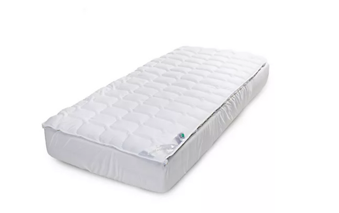 GOLDWOLKE Unterbett Viscosticks super soft+kuschelig 3-faches Füllgewicht HeiQ Pure-Ausrüstung 140x200 cm