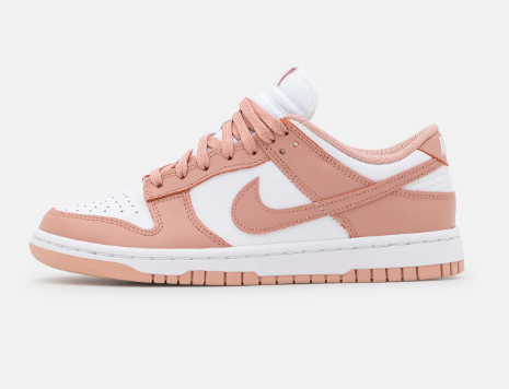 Nike Dunk low weiss/lachs Gr. 44 Original und neu