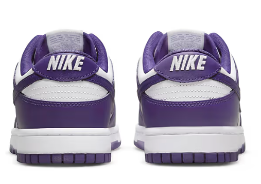 Laden Sie das Bild in Galerie -Viewer, Nike Dunk Low in weiss/lila Gr. 44 Original und neu

