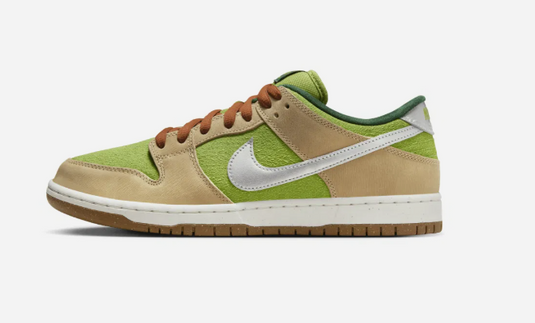 Nike Dunk in braun/grün/silber Gr. 38 Original und neu