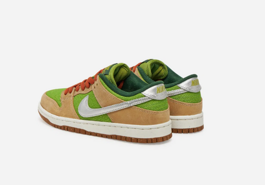 Nike Dunk in braun/grün/silber Gr. 38 Original und neu