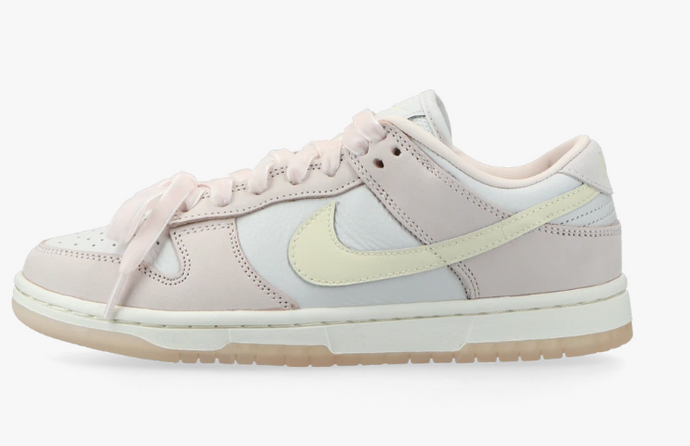 Nike Dunk low grau/gelb/hellrosa Gr. 42,5 Original und neu
