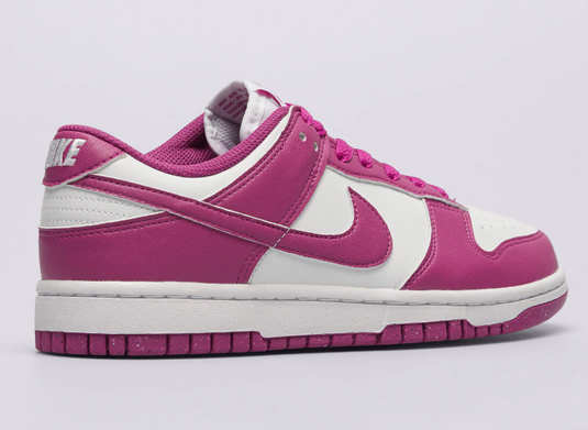 Nike Dunk low weiss/brombeere Gr. 42,5 Original und neu