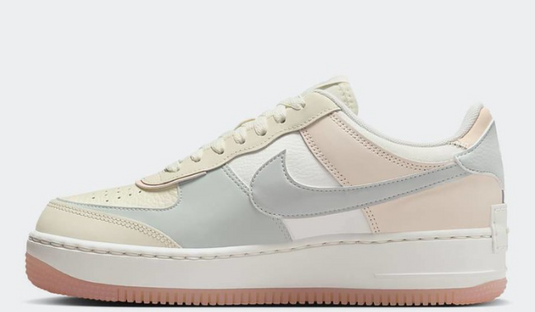 Nike Air Force 1 Shadow weiss/rosa/grau Gr. 39 Original und neu