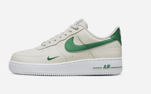 Nike Air Force 1 weiss/creme/grün Gr. 40 Original und neu