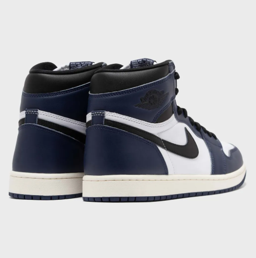 Laden Sie das Bild in Galerie -Viewer, Air Jordan 1 Retro High OG, dunkelblau/weiss/schwarz Original und neu Kinder
