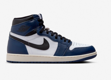 Nike Jordan 1 Retro High, Größe 19,5 blau/weiss/schwarz Original und neu Kinder