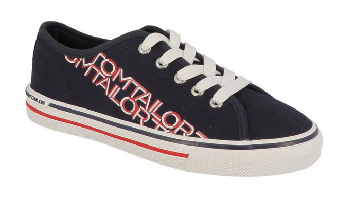 Damen Sneakers Sneaker Schuhe TOM TAILOR 21462353 blau Gr. 37 Original und neu