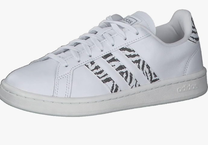 Laden Sie das Bild in Galerie -Viewer, Adidas Unisex Grand Court Sneakers weiß Original und neu
