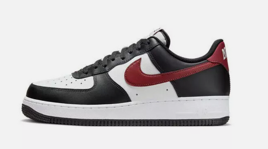 Nike Air Force 1 schwarz/weiss/rot Gr. 45 Original und neu