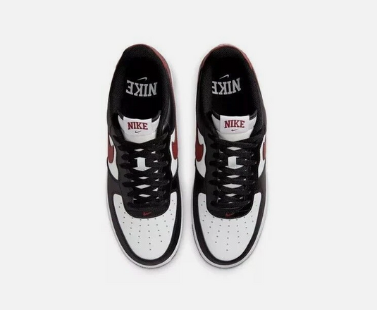 Nike Air Force 1 schwarz/weiss/rot Gr. 45 Original und neu
