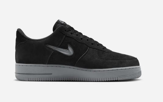 Nike Air Force 1 Jewel schwarz/grau Gr. 44 Original und neu