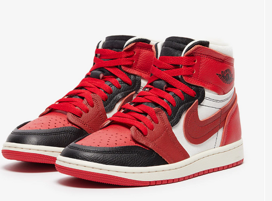 Nike Air Jordan 1 MM High, schwarz/rot/weiss Gr. 44 Original und neu