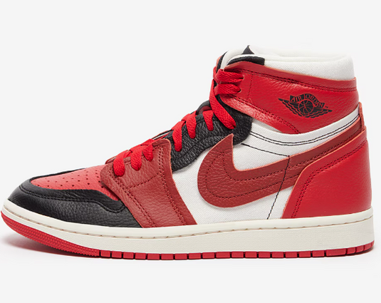 Nike Air Jordan 1 MM High, schwarz/rot/weiss Gr. 44 Original und neu