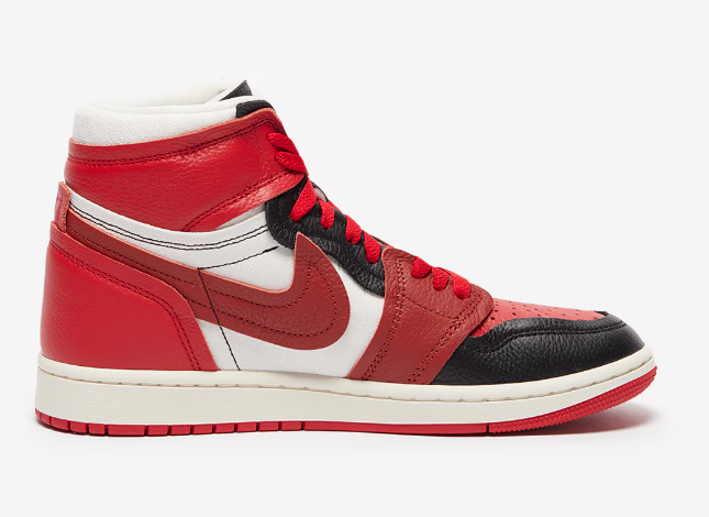 Laden Sie das Bild in Galerie -Viewer, Nike Air Jordan 1 MM High, schwarz/rot/weiss Gr. 44 Original und neu
