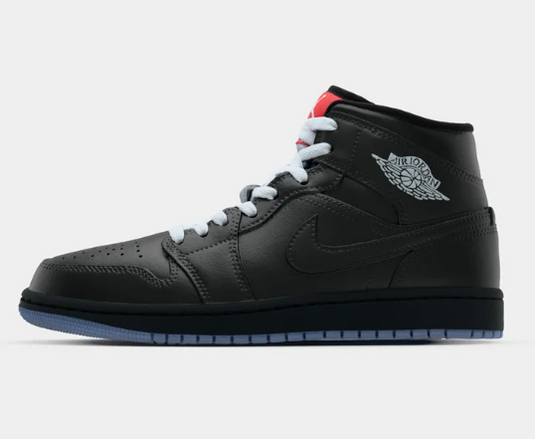 Nike Air Jordan 1 Mid in schwarz Gr. 44 Original und neu