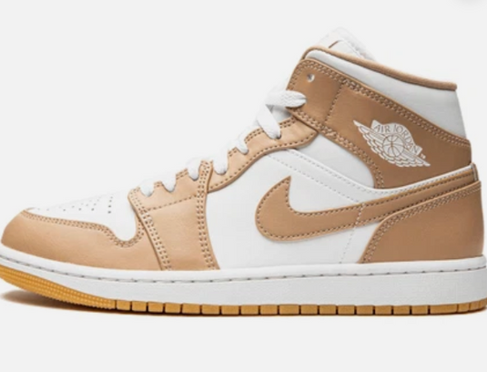 Nike Air Jordan 1 MID, braun/beige Gr. 43 Original und neu