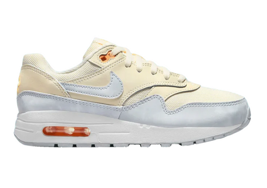 Nike Air Max 1 Pale Ivory Football Grey Original und neu