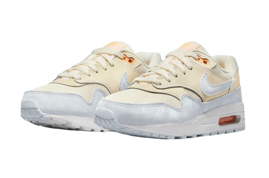 Nike Air Max 1 Pale Ivory Football Grey Original und neu